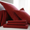 Drap rouge - Percale – Image 2