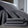 Housse de couette grise - Percale – Image 2