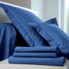 Housse de couette bleu royal - Percale – Image 2