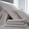 Taie d'oreiller beige clair - Percale – Image 3